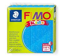 Staedtler - Fimo kids - Pain Pâte à Modeler 42 g Bleu Pailleté