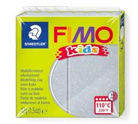 Staedtler - Fimo kids - Pain Pâte à Modeler 42 g Gris Pailleté