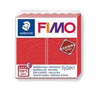 STAEDTLER - Fimo® leather effect - Pain pâte à modeler - 57 Grammes - Effet cuir pastèque - 8010-249