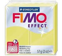 Staedtler Pain pâte à modeler Fimo® effect 8020-106 Effet pierre précieuse jaune citrine 57 g