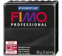 Staedtler Fimo pâte à modeler professionnelle 85 grammes noir Noir G
