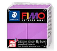 STAEDTLER FIMO professional 8004 - Lavande, 85 g, pâte polymère | Durcissant au four, consistance ferme pour les travaux en filigrane - pour les artistes - Réf. 8004-62