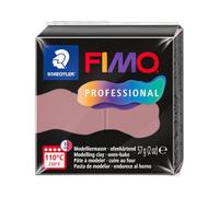 STAEDTLER FIMO Professional 8040-20 Pâte à modeler durcissante au four, spécialement conçue pour les professionnels et les artistes, produit unique vieux rose
