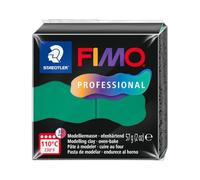 STAEDTLER FIMO professional 8040-500 Pâte à modeler durcissante au four, spécialement conçue pour les professionnels et les artistes, produit unique, vert pur