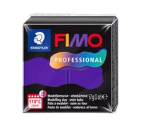 STAEDTLER FIMO Professional 8040-6 Pâte à modeler durcissante au four, spécialement conçue pour les professionnels et les artistes, produit unique, violet