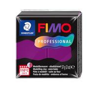 STAEDTLER FIMO Professional 8040-61 Pâte à modeler durcissante au four, spécialement conçue pour les professionnels et les artistes, produit unique, violet