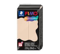 STAEDTLER FIMO professional 8042 Pâte - beige, 226 g | Pâte ferme durcissant au four à stabilité de forme - artistes, travaux fins & de texture - Art.-Nr. 8042-44