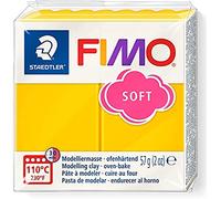 Staedtler – Pâte à modeler Fimo Soft 57 g – Tournesol