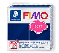 Staedtler - Fimo Soft - Pain Pâte à Modeler 57 g Bleu Foncé