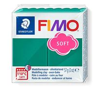 Staedtler - Fimo Soft - Pain Pâte à Modeler 57 g Vert Emeraude