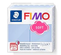 STAEDTLER FIMO Soft - Pain pâte à modeler 57 Grammes - Bleu sérénité - 8020-T31