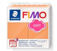 STAEDTLER FIMO Soft - Pain pâte à modeler 57 Grammes - Sorbet papaye - 8020-T41