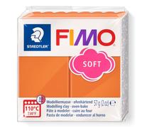 Staedtler Pain pâte à modeler Fimo Soft 57 g Cognac