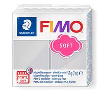 Staedtler - Fimo Soft - Pain Pte à Modeler 57 g Gris Dauphin