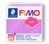 Staedtler - Fimo Soft - Pain Pte à Modeler 57 g Lavande