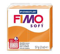 Staedtler - Fimo Soft - Pain Pte à Modeler 57 g Orange Soleil