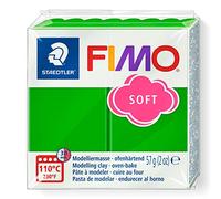Staedtler - Fimo Soft - Pain Pte à Modeler 57 g Vert Tropique
