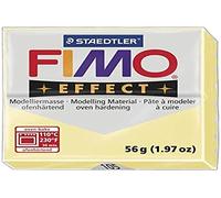 Staedtler FIMO Soft, Pâte à modeler extrêmement souple, Durcissant au four, Pour débutants et artistes, Pain pastel vanille de 57 grammes, 8020-105