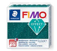 Staedtler FIMO STAEDTLER Effect-Pain pâte à Modeler 57 g Effet Galaxie Vert, 8010-562 St, Galaxy Green, Standard