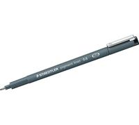 Staedtler - Fineliner Pigment 308 0,6 mm noir | 1 pièce | 10 pièces