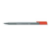 STAEDTLER Fineliner triplus BRILLIANT COLOURS, rouge Rouge G