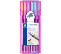Staedtler Fineliner Triplus Pastel, Étui De 6