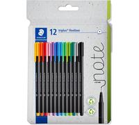 STAEDTLER Fineliner triplus rPP 334 C12 sort 12pc
