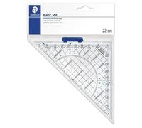 Staedtler Géométrie Set Carré 22cm Diagonal Longueur Avec Prise Papeterie Neuf