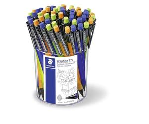 STAEDTLER Graphite 777 - Gobelet 50 Porte-Mines 0,7 Mm Assortis