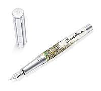 Staedtler Initium - Corium Urbes - Stylo-Plume en cuir - Barcelona - Plume : M