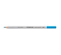 Staedtler Karatâ Lot de 6 Crayons de couleur aquarellable Cyan | Mine tendre lavable à l'eau, couleurs aquarelles éclatantes - bois certifié FSC - Réf. 125-37