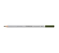 Staedtler Karatâ Lot de 6 Crayons de couleur aquarellable Vert Terre | Mine tendre soluble à l'eau - bois certifié FSC, pour adultes - Réf. 125-55