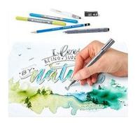 STAEDTLER Kit aquarelle & de calligraphie Watercolor G