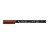 Staedtler Lot de 10 313-7 Marqueur permanent Marron