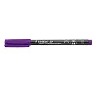Staedtler Marqueur permanent Lumocolor 317-6 M Violet – Lot de 10