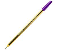 STAEDTLER Lot de 10 stylos à bille NORIS STICK Violet
