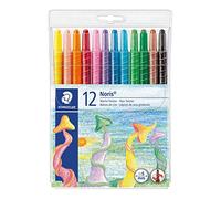 STAEDTLER Lot de 12 boîtes de 12 boîtes en plastique souple