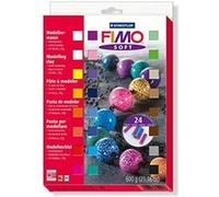 Staedtler lot de 25 blocs de pâte fimo plusieurs couleurs G