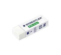 STAEDTLER Lot de 3 Gommes écologique B30, blanc sans pvc