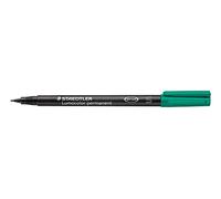 STAEDTLER Lot de 3 Lumocolors marqueur permanent 313S, vert