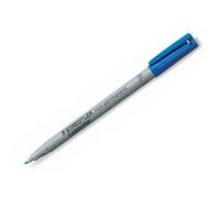 Staedtler Lot De 3 Marqueurs Non-Permanent "Lumocolor 315" Moyen 1 Mm Bleu
