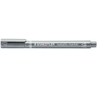 STAEDTLER Lot de 3 marqueurs permanent Argent Metallique