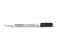 STAEDTLER Lot de 3 marqueurs pour tableaux blanc "Lumocolor 301" noir