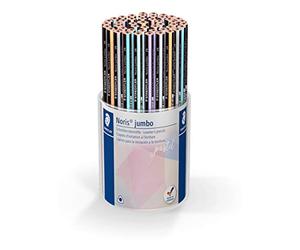 STAEDTLER Lot de 48 crayons pastel Noris Jumbo 2B