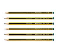 Staedtler Lot De 6 Crayons Papier Noris Hexagonal Mine 2mm 2h À L'unité
