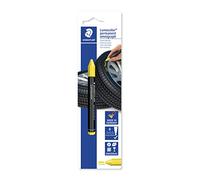 STAEDTLER Lumocolor 236-1 BK-1 Craie universelle pour pneus permanents Omnigraph 236 pour marquage opaque sur fond sombre, Jaune