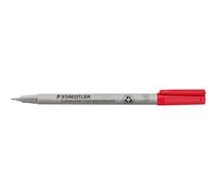Staedtler - LumoColor 311 - Feutre Non-Permanent Pointe SuperFine 0,4 mm Rouge