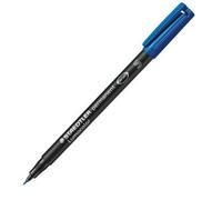 Staedtler 313-2 marqueur indélébile Pointe ogive Bleu 10 pièce(s) Bleu G