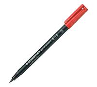 Staedtler Marqueur permanent 313-2 Lot de 10 Rouge