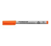Staedtler Lumocolor 315 - Feutre Non-Permanent Pointe Moyenne 1 Mm Orange | Soluble à l'eau, effaçable sur les transparents - feutre universel pour transparents - Réf. 315-4